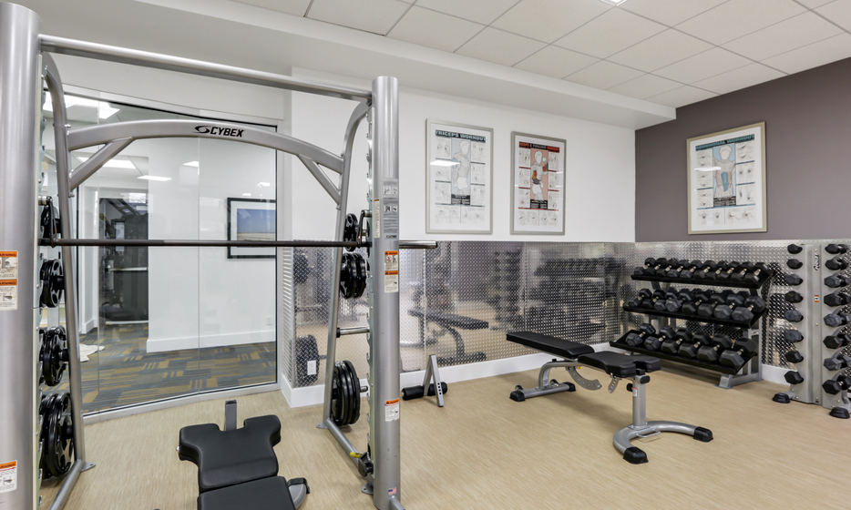 Renvoated Fitness Center at Wavecrest Gardens